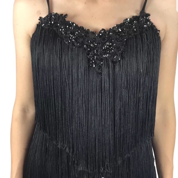 tassel gatsby dress